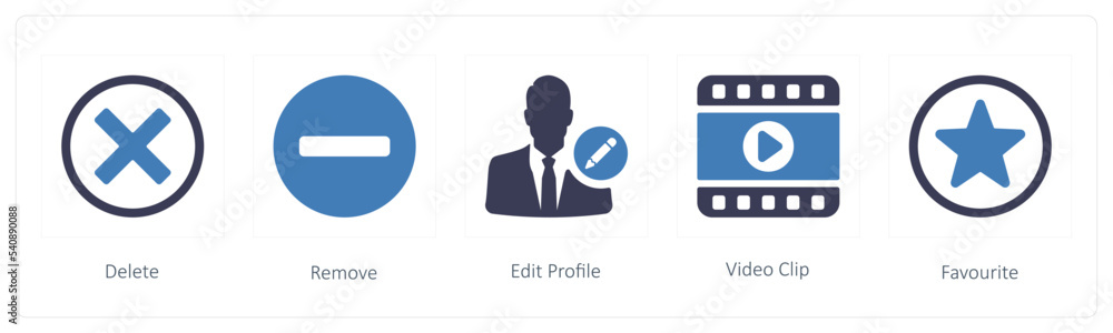 Fototapeta premium delete, remove, edit profile
