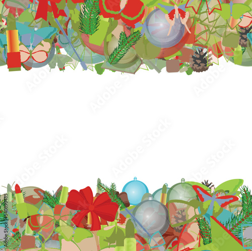 Background pattern abstract seamless design texture. Horizontal stripes. Border frame, transparent background. Theme is about decoration, gorgeous, embellishment, glare, pomade, nature
