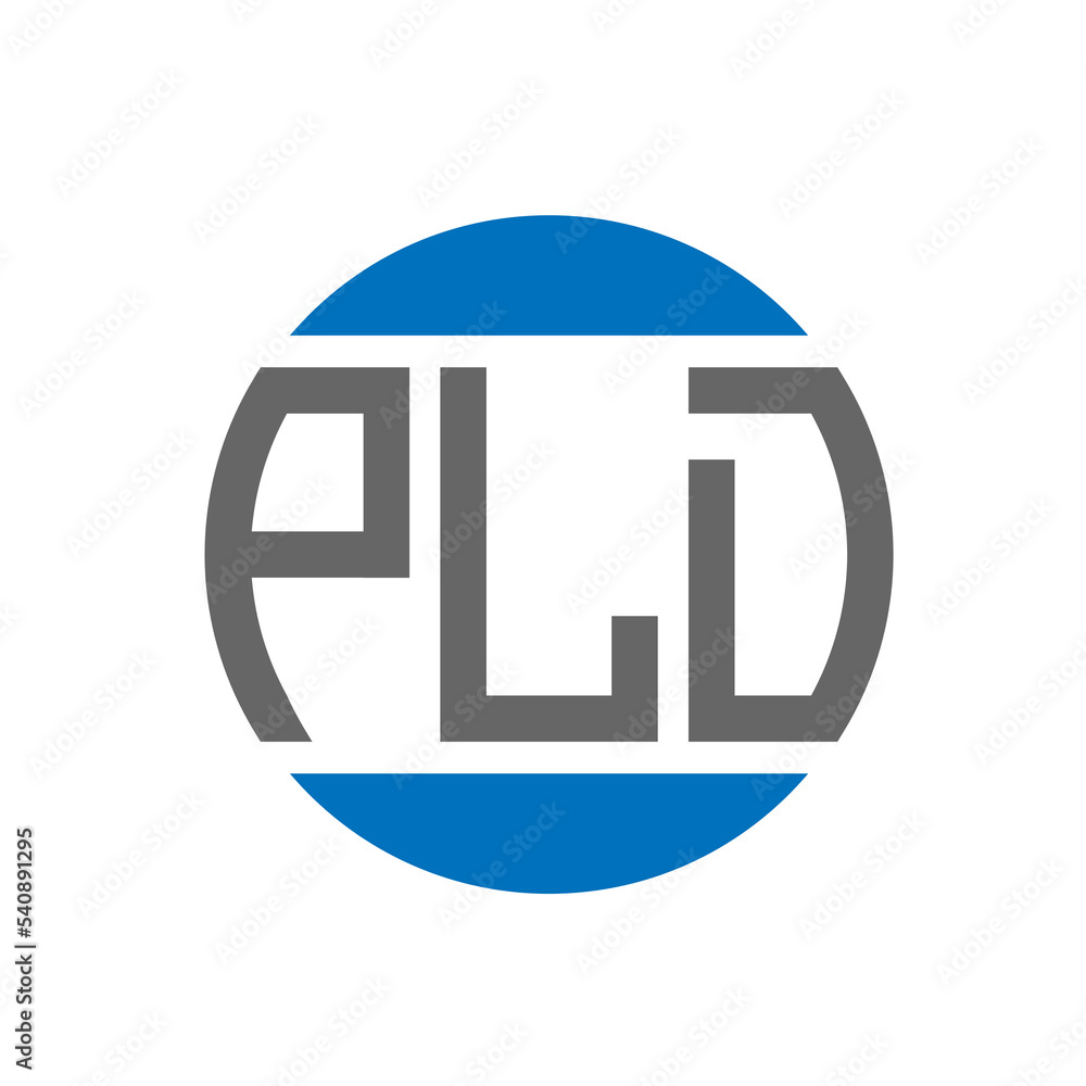 PLD letter logo design on white background. PLD creative initials circle logo concept. PLD letter design. PLD letter logo design on white background. PLD creative initials circle logo concept. PLD letter design.