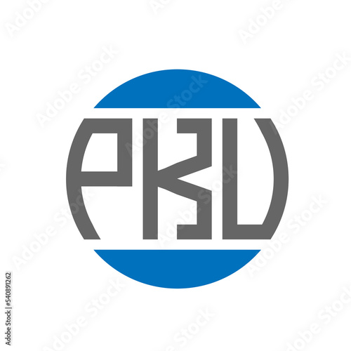 PKV letter logo design on white background. PKV creative initials circle logo concept. PKV letter design.