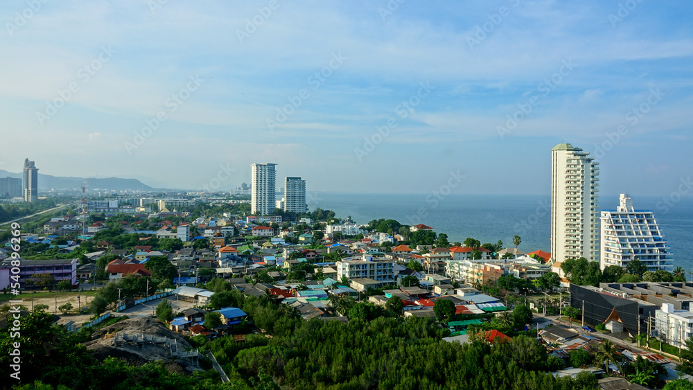 Fototapeta premium Thailand Hua Hin Khao Takiab Wat Khao Krailart