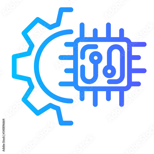 chip gradient icon