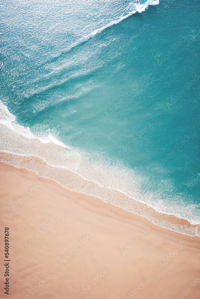 Relaxing aerial beach scene, summer vacation holiday template banner. Perfect aerial drone top view Relaxing aerial beach scene, summer vacation holiday template banner. Perfect aerial drone top view