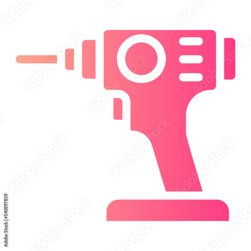 drill gradient icon