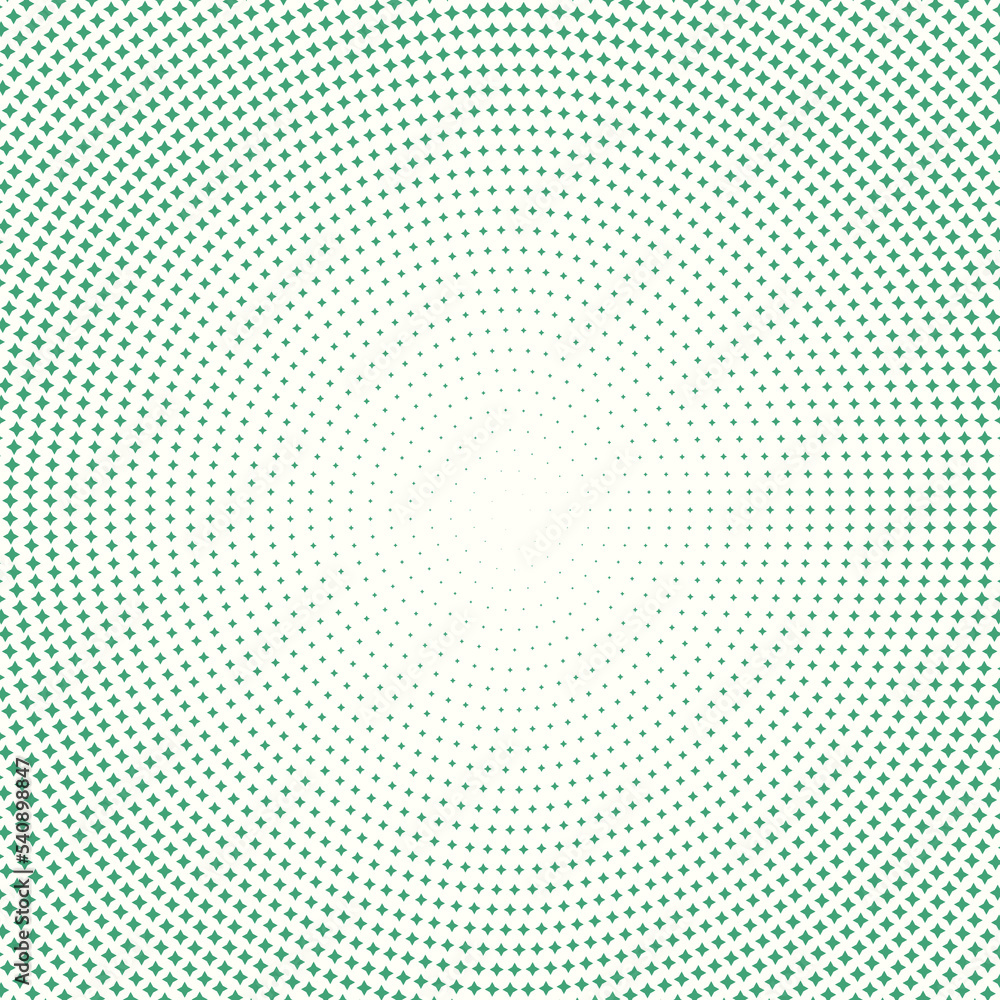 Geometric modern vector pattern with stars. Green and white ornament with dotted elements. Geometric abstract pattern Geometric modern vector pattern with stars. Green and white ornament with dotted elements. Geometric abstract pattern