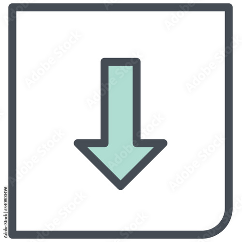 arrow, down, download, next, point, graphic, illustrator, vector, icon, ui, computer, user interface, ui design