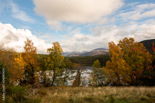 View of the Cairngorms  Scotland