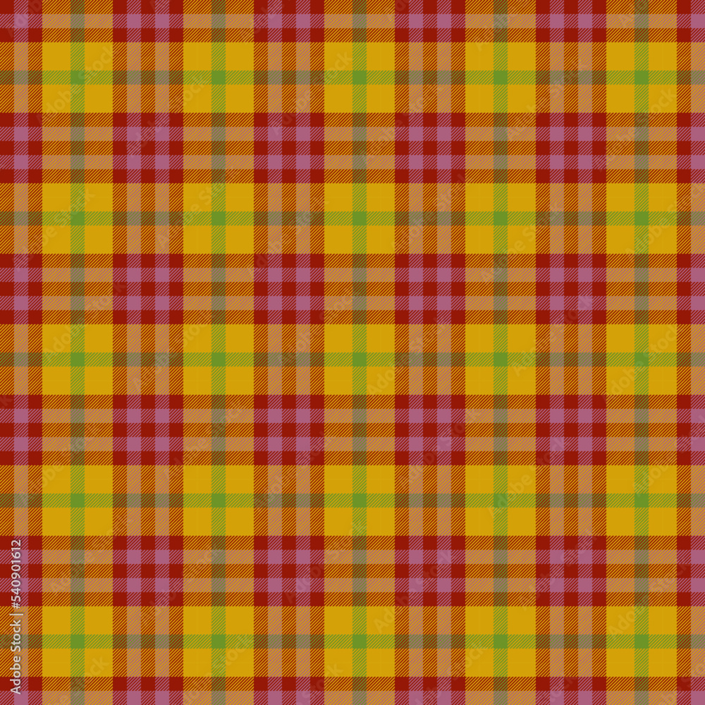 Decorative tartan plaid tiles pattern illustration Decorative tartan plaid tiles pattern illustration