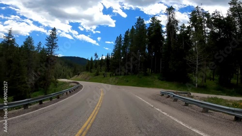 Rocky Mountains 66 Victor Idaho Driving POV photo