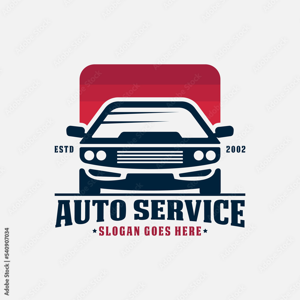 Auto service and repair car logo design vector, best for custom garage shop tuning premium vector Auto service and repair car logo design vector, best for custom garage shop tuning premium vector