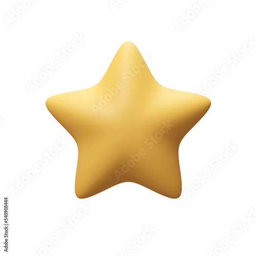 Yellow stars for decorating the Christmas tree during the festive season.
