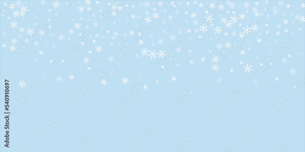 Snowy christmas background. Subtle flying snow Snowy christmas background. Subtle flying snow