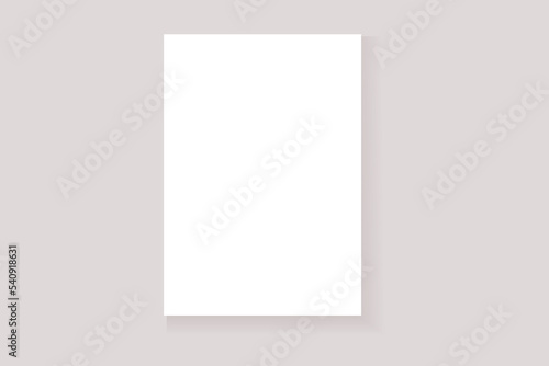 blank realistic wall art frame image poster a4 concept design