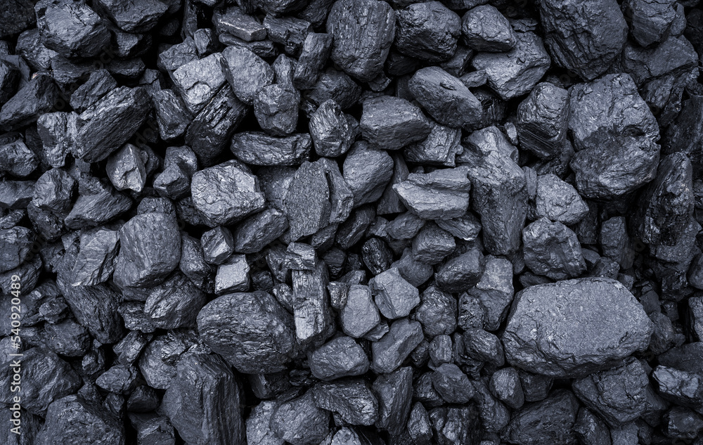 Coal texture, background with copy space Coal texture, background with copy space
