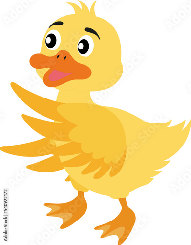 Cartoon Yellow Duck