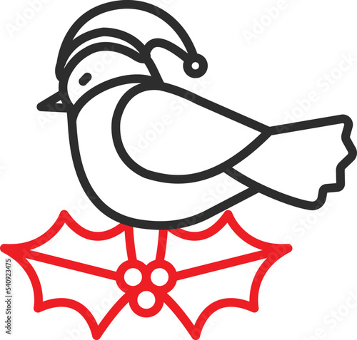 Robin Vector Icon which is suitable for commercial work and easily modify or edit it
