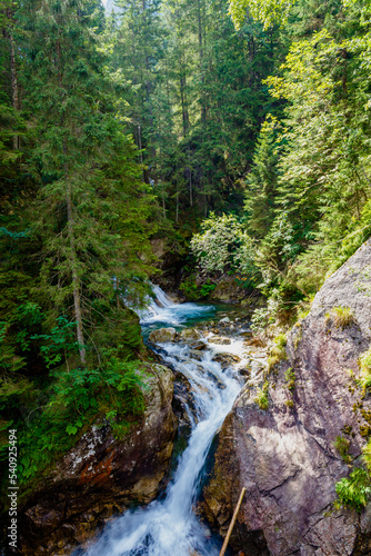 A small waterfall in the Tatra Mountains