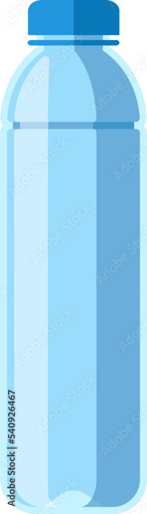 Water plastic bottle vector illustration Water plastic bottle vector illustration