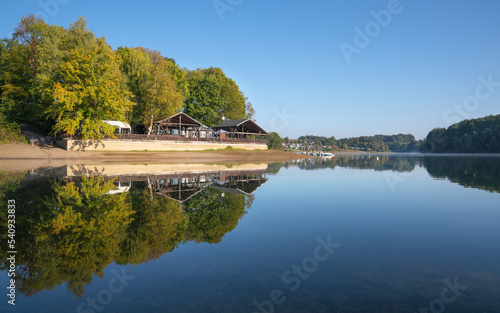 Bever lake, Bergisches Land, Germany