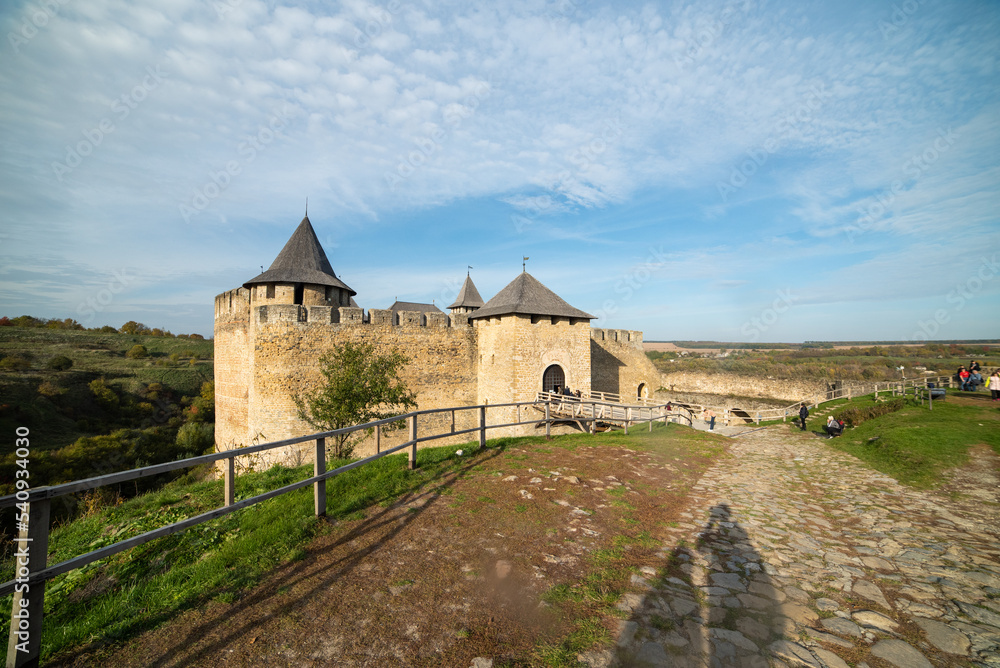 Old castle decorative elements of architecture