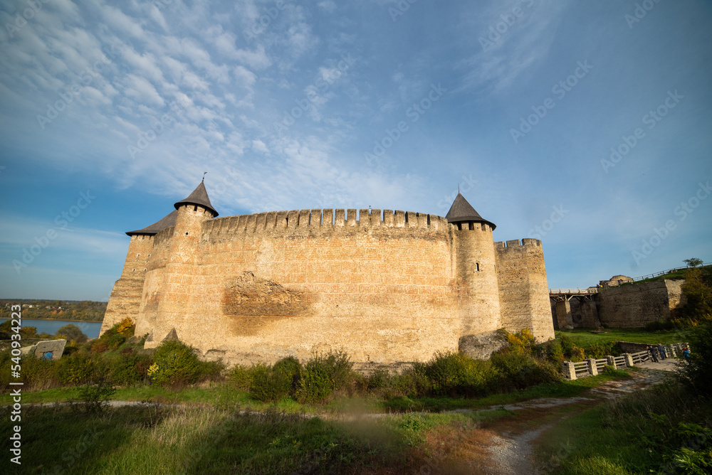 Fototapeta premium old castle in the background