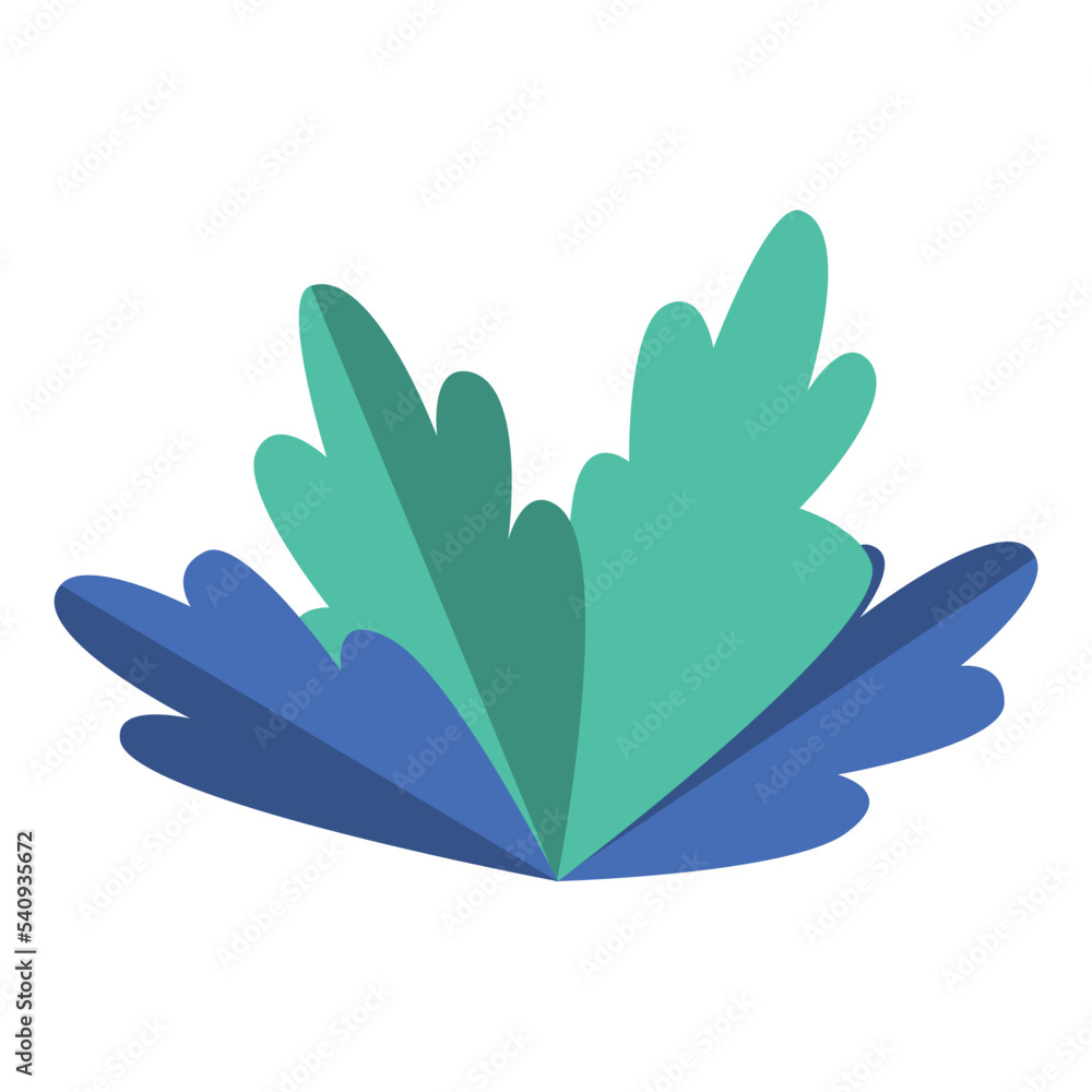 Vector illustration of tropical leaves for background