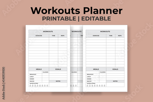 Workouts Planner
