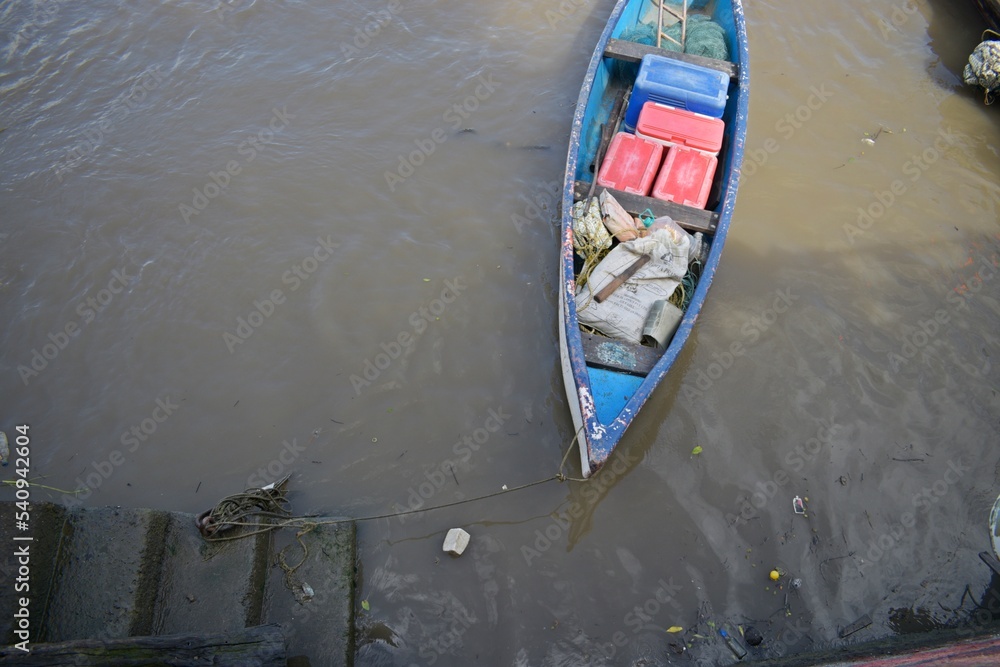fishing boat in the sea