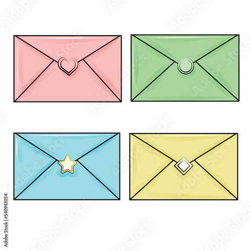 set of envelopes