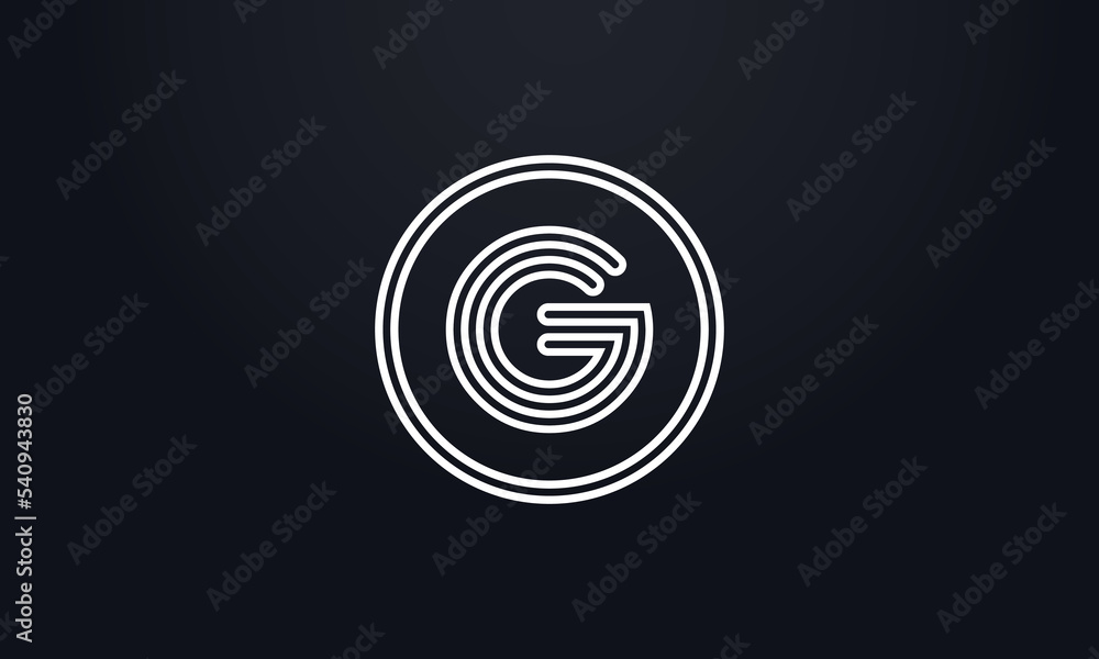 Circle and line logo vector with circle and unique 2d flat icon symbol for brand and business logo letters and alphabets Circle and line logo vector with circle and unique 2d flat icon symbol for brand and business logo letters and alphabets