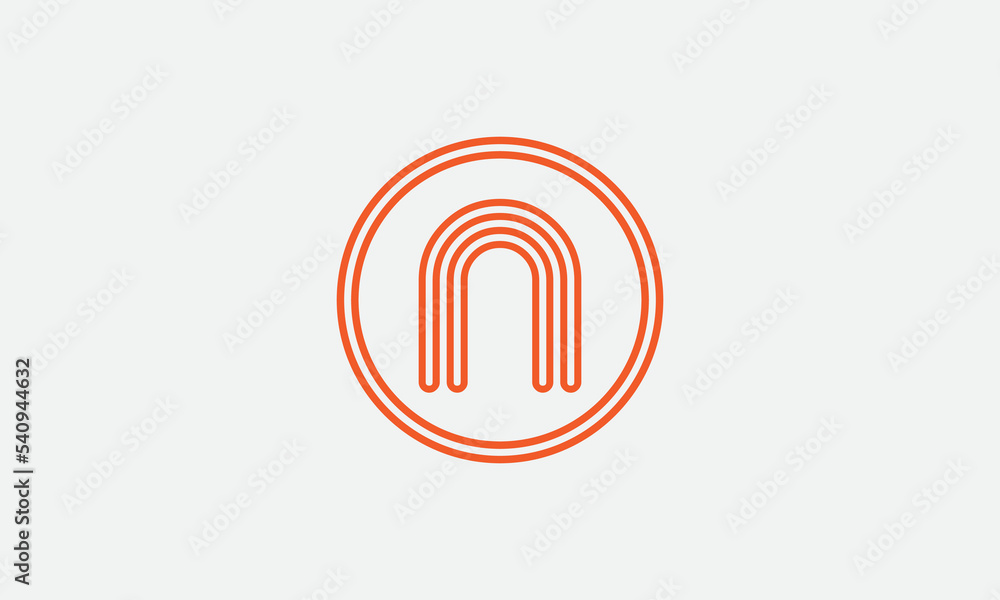 Circle and line logo vector with circle and unique 2d flat icon symbol for brand and business logo letters and alphabets Circle and line logo vector with circle and unique 2d flat icon symbol for brand and business logo letters and alphabets