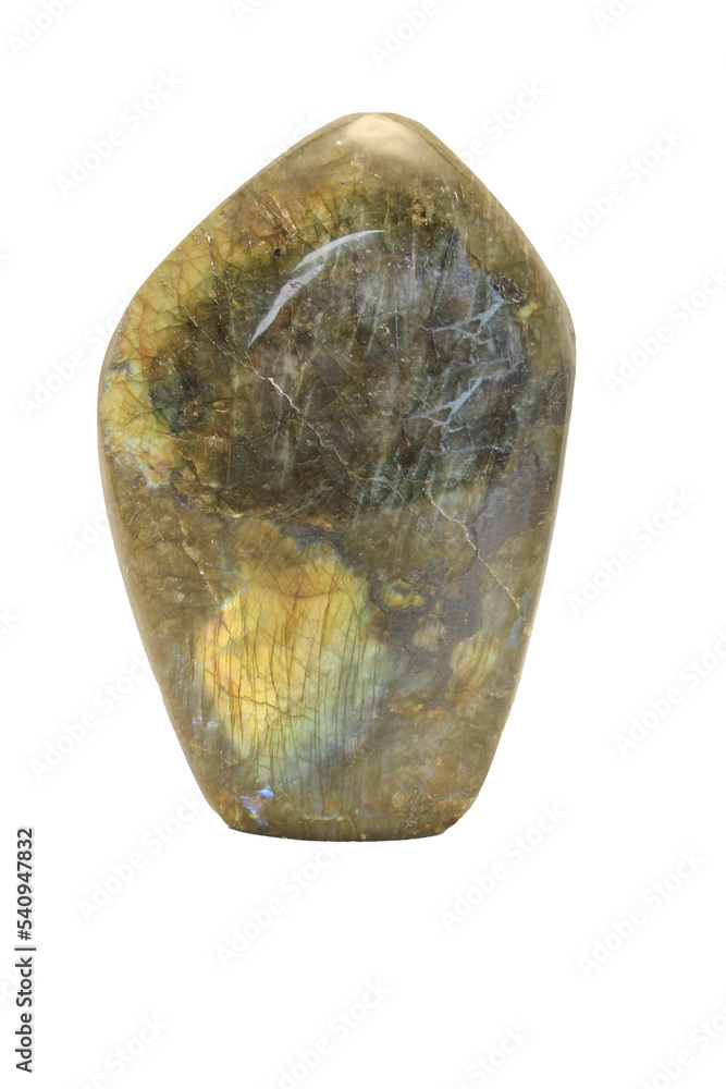 Naklejka premium Multicolor Labradorite - natural gemstone