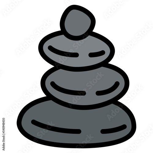 karesansui japanese zen stones
