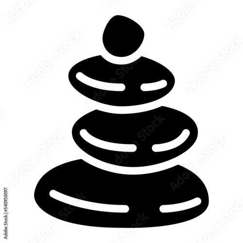 Canvas Print karesansui japanese zen stones