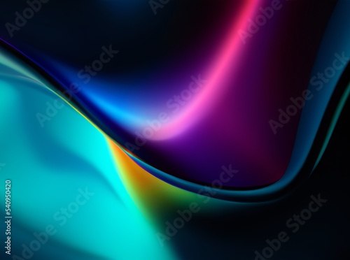 abstract colorful gradient background for design as banner, ads, and presentation concept, Blurred colored abstract background. Smooth transitions of iridescent colors. Colorful gradient. 
