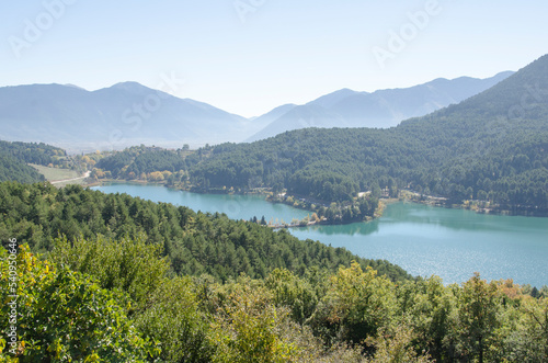 Lake Doxa is an artificial lake at an altitude of 900 meters  located in Ancient Feneos of Korinthia. Greece