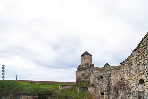 Medieval European castle, defensive building