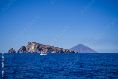 eolie sea and mountains © Marco