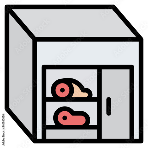 cold room butcher shop