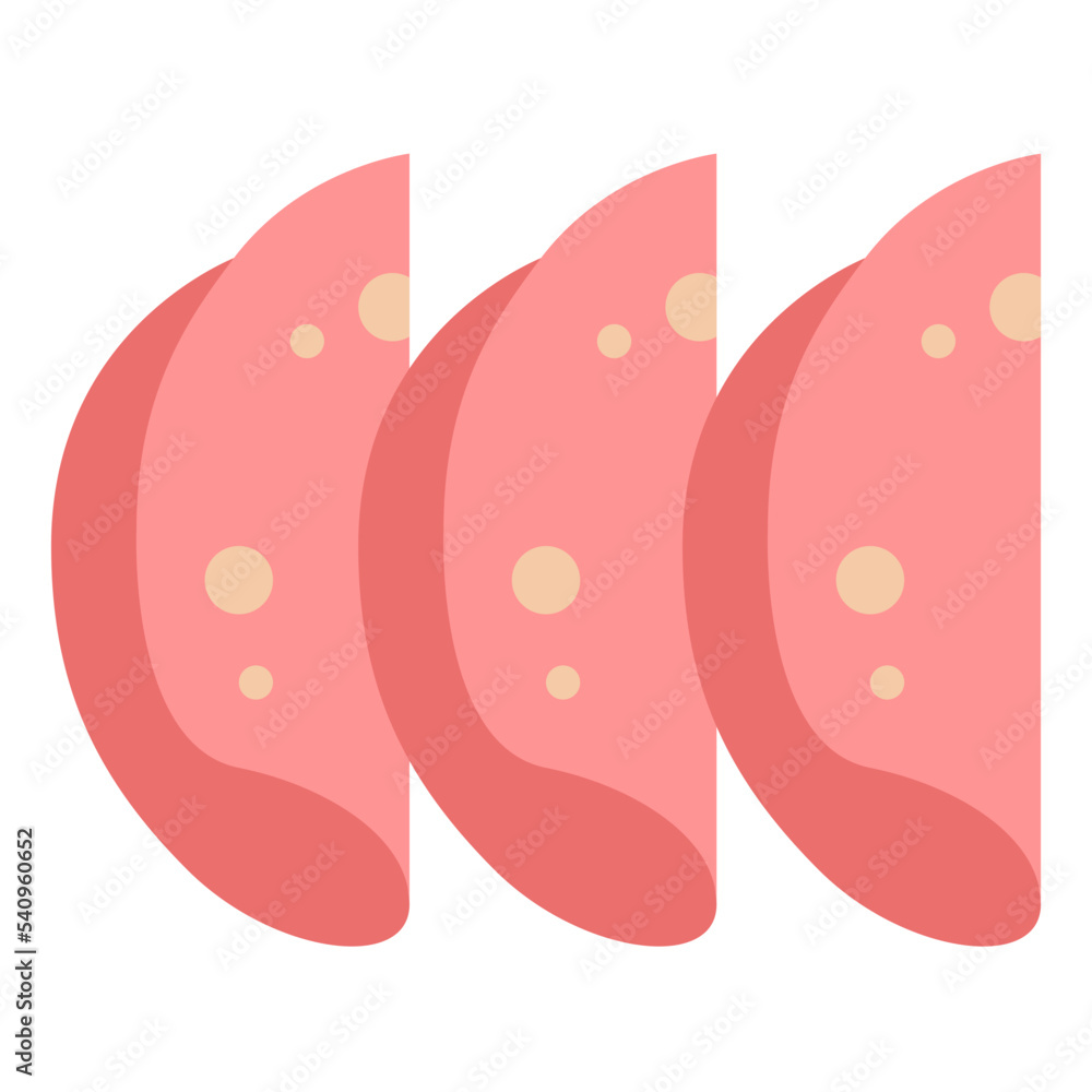 sliced ham food sliced ham food
