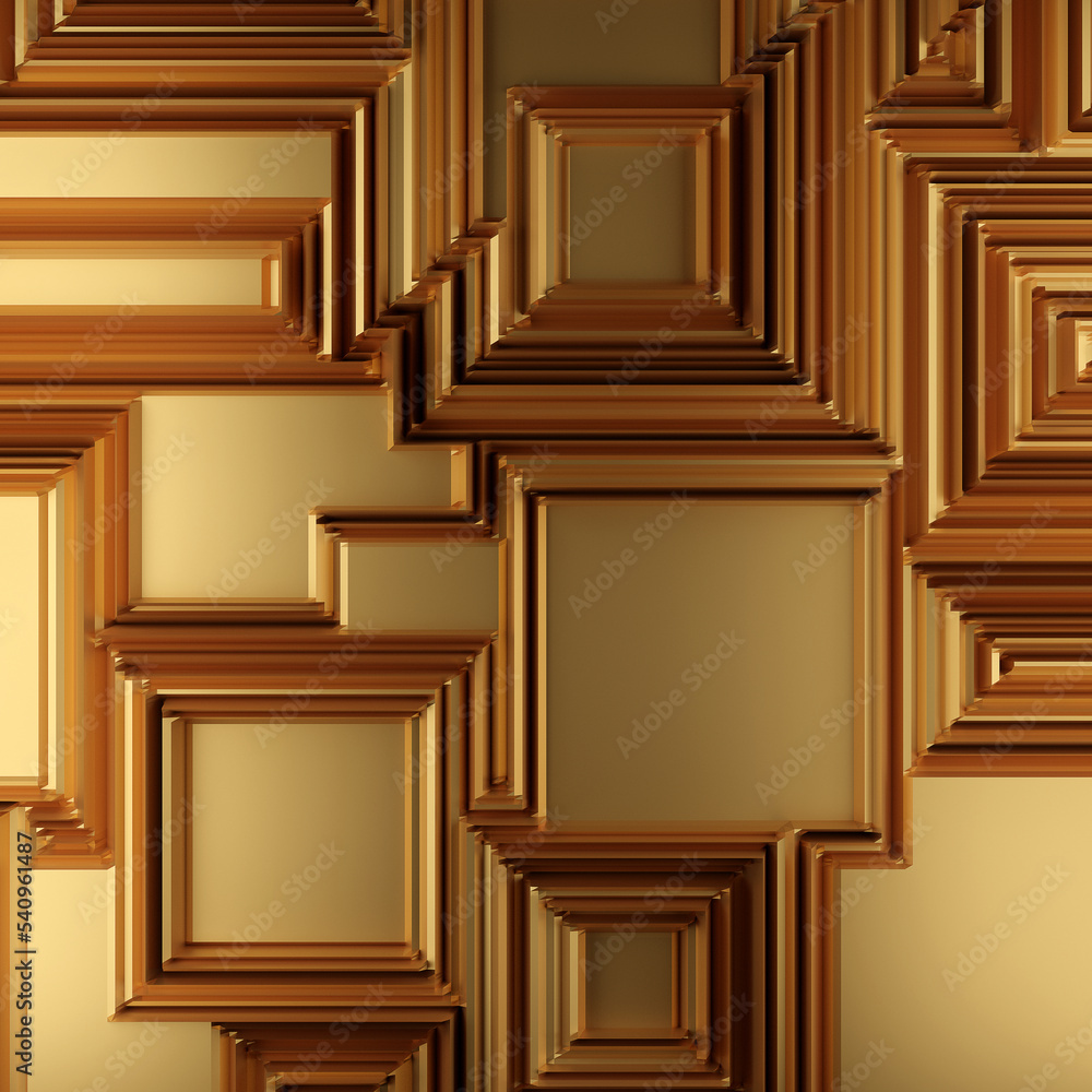 Gold metal background. Brushed metallic texture. 3d rendering Stock ...