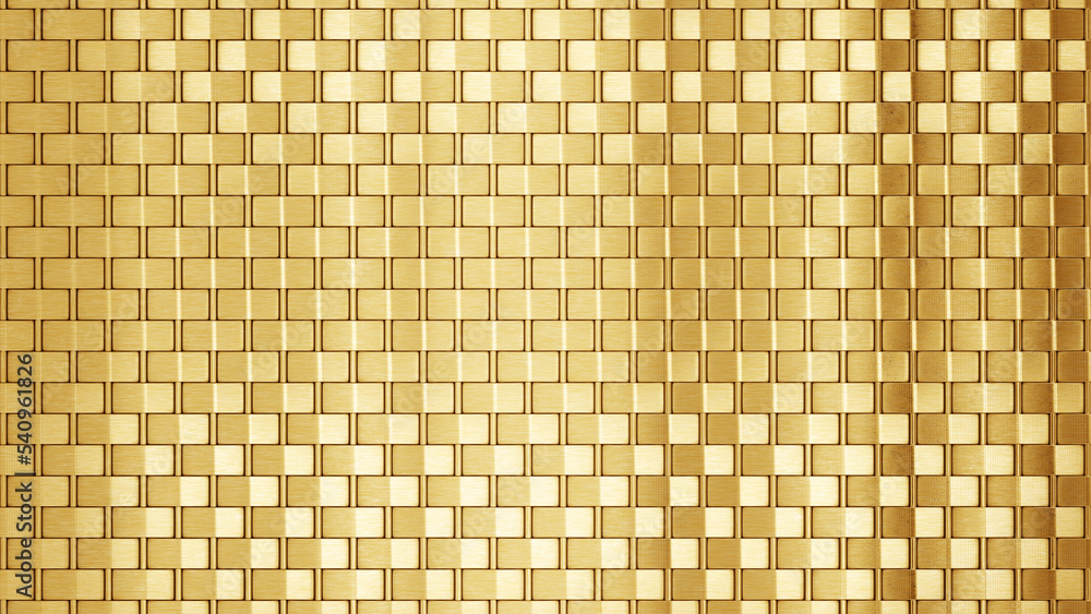 Gold carbon fiber background pattern. 3d rendering Gold carbon fiber background pattern. 3d rendering