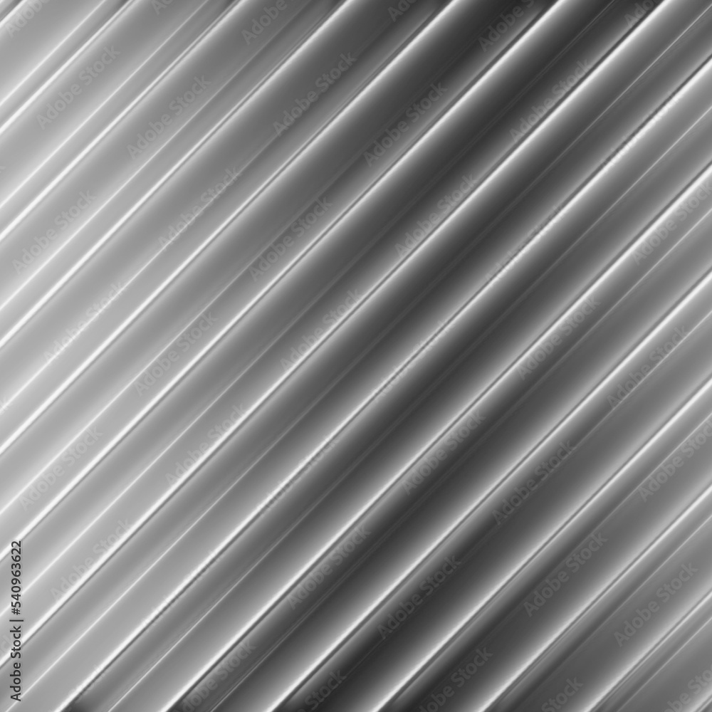 Fototapeta premium Silver metal background. Brushed metallic texture. 3d rendering