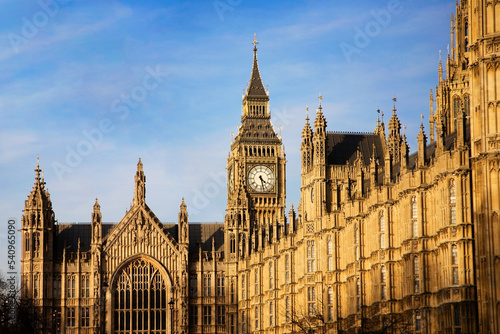Big Ben and Palace of Westminster #540965090