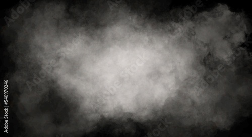 Mystery fire fog texture overlays for text or space. Smoke chemistry, mystery effect on isolated background. Stock illustration.