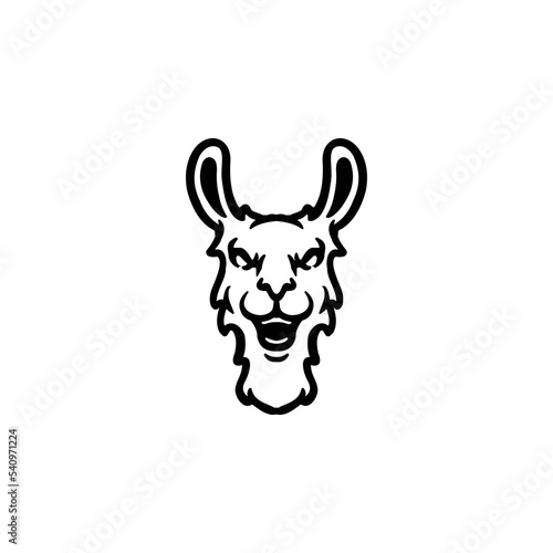 Llama Mascot © widy.dm