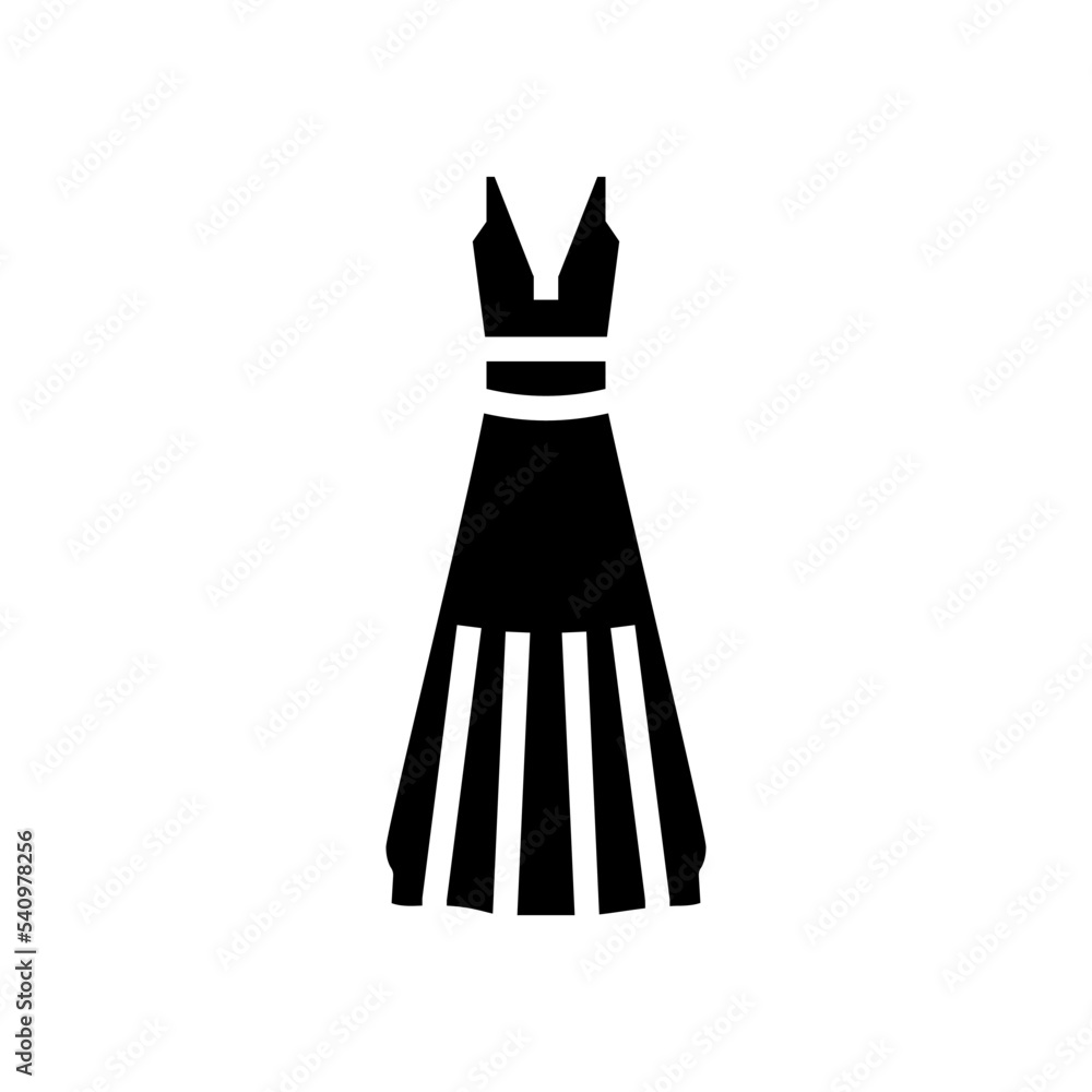 column wedding dress glyph icon vector. column wedding dress sign. isolated symbol illustration column wedding dress glyph icon vector. column wedding dress sign. isolated symbol illustration