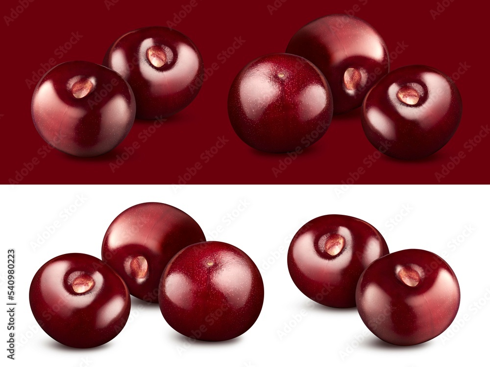 Cherry isolated on white background Cherry isolated on white background