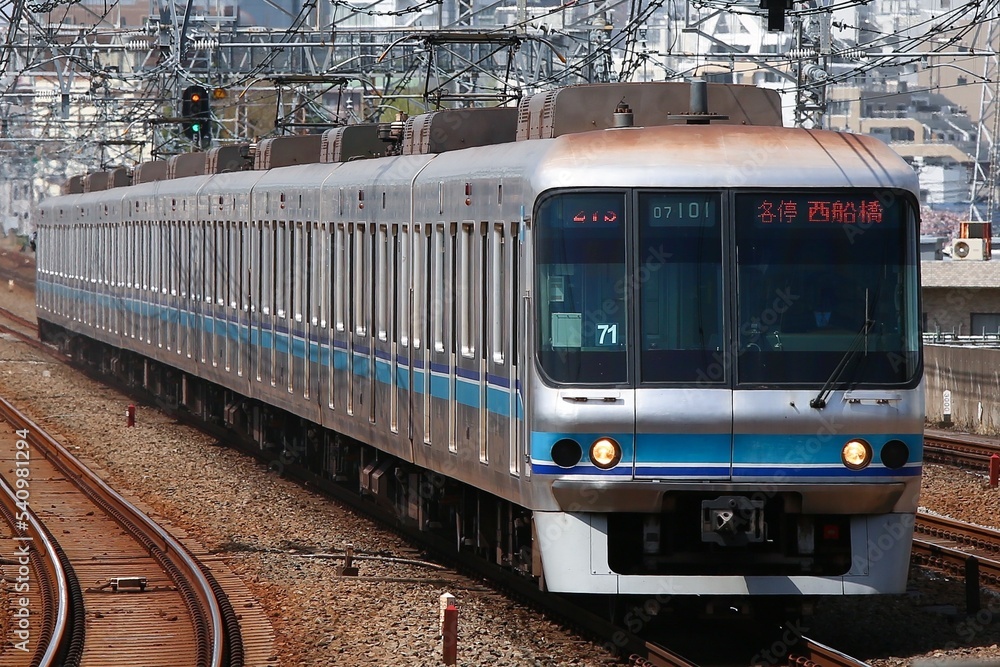 通勤電車 東京メトロ東西線07系
