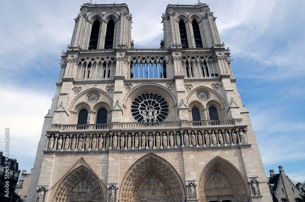 Kathedrale Notre-Dame de Paris,  Paris, Île-de-France, Frankreich, Europa
